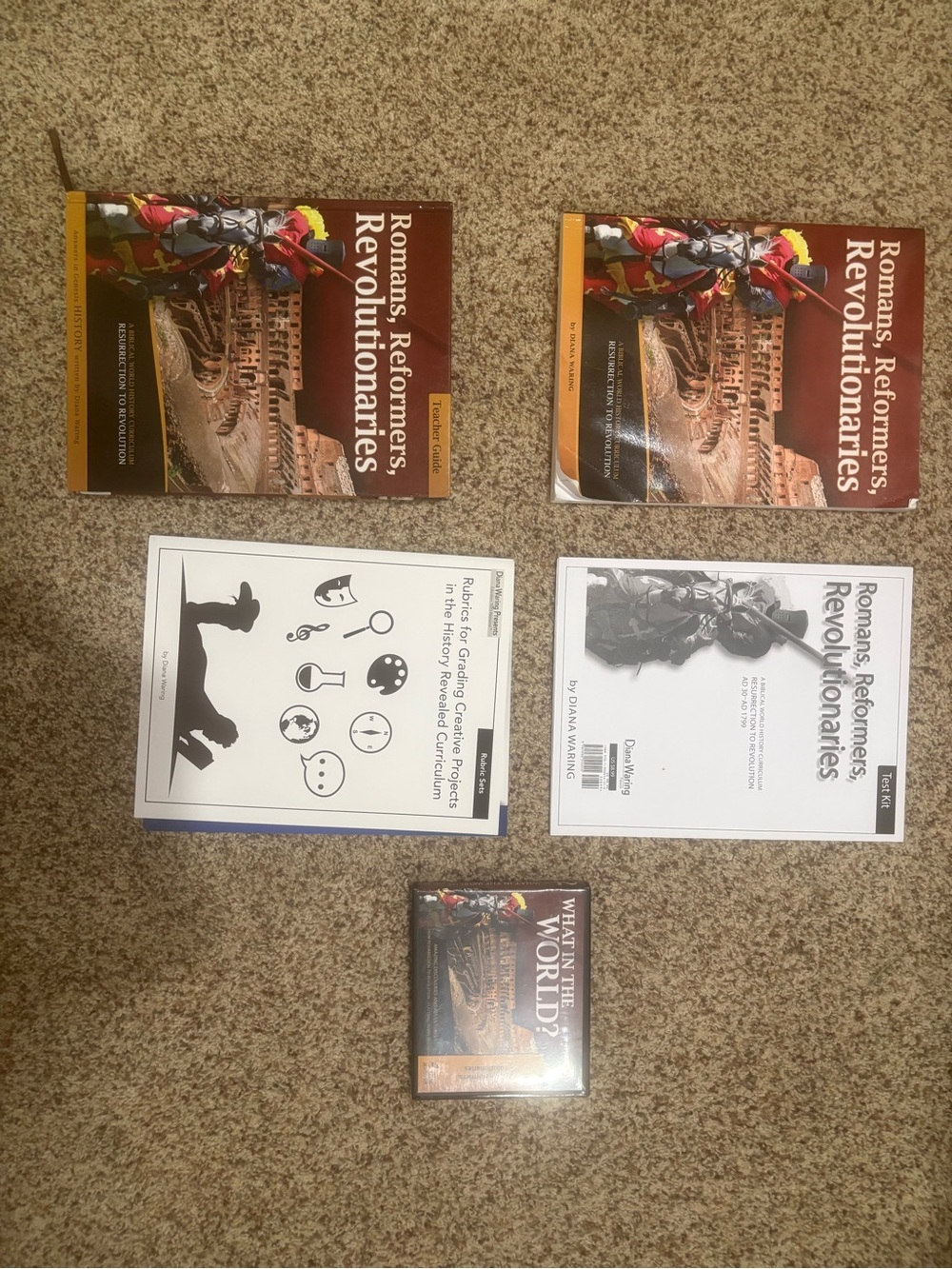 Romans, Reformers, Revolutionaries Curriculum Set - Brown Cover